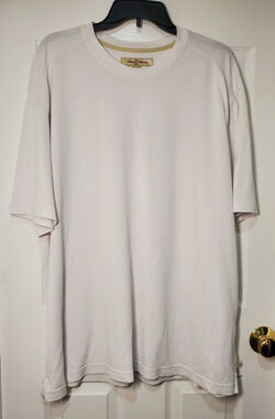 Tommy Bahama Tee Shirt Flip Sky Reversible Crew White XX-Large